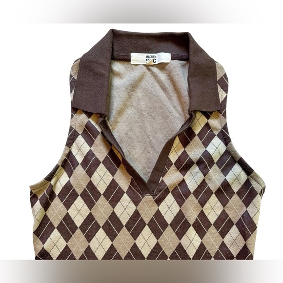 Madden NYC Junior's Sleeveless V-Neck Polo Dress Size XS​​ - Picture 5 of 8